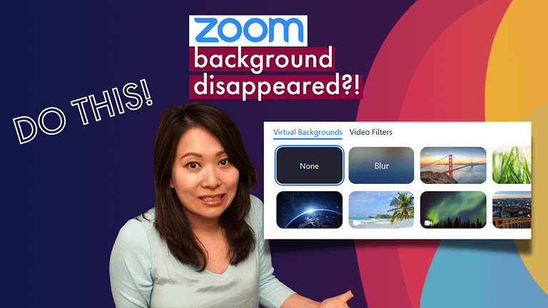 Zoom Virtual Background Options Are No Longer Showing In Zoom? Do This.