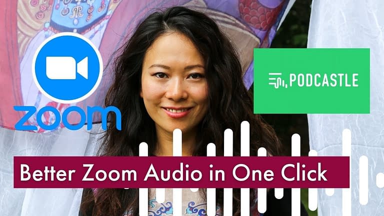 How to enhance poor Zoom audio recordings (for FREE) with one click