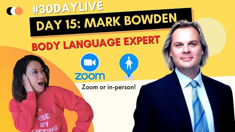 Mark Bowden: How to be more effective on Zoom and in person with body language (#292)