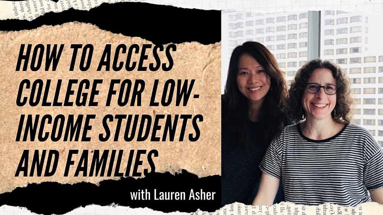 Lauren Asher: Access to College for Low-Income Students and Families (#141)