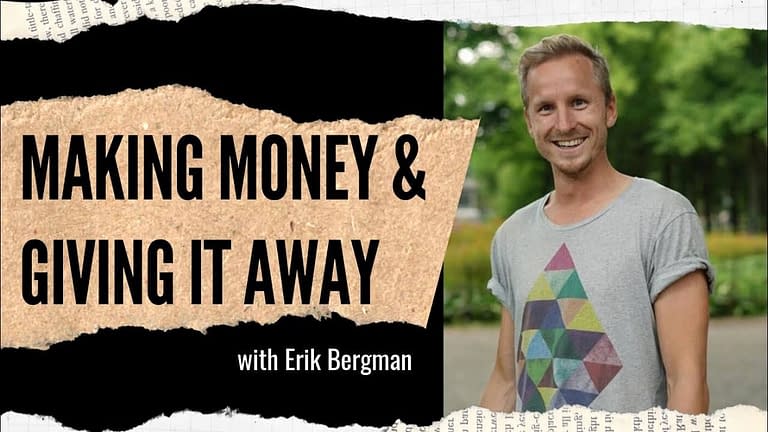 Erik Bergman: Making Money and Giving It All Away (The Story Behind Great.com) (#205)