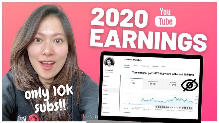 How Much I Earned on YouTube in 2020 (Small Channel)