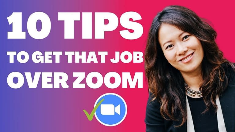 10 consejos para superar tu entrevista con Zoom (¡y conseguir el trabajo!)