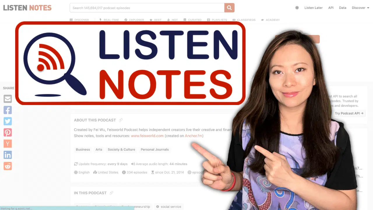Listen Notes: The Best Podcast Search Engine for Listeners, Podcasters and Businesses (2022)