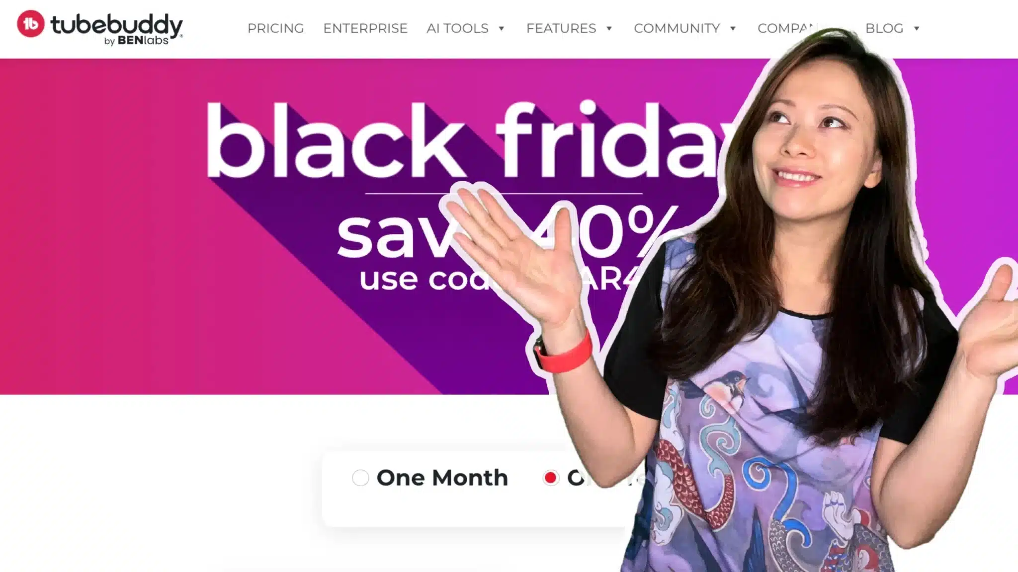 TubeBuddy Black Friday Sale: Save 40%