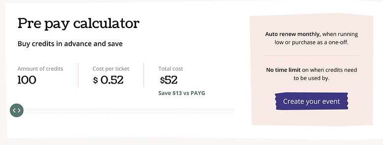 Ticket Tailor Credit Model