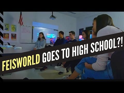Feisworld Visits Newton North High School