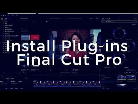 How to Install Final Cut Pro Titles, Transitions and Effects (2023)