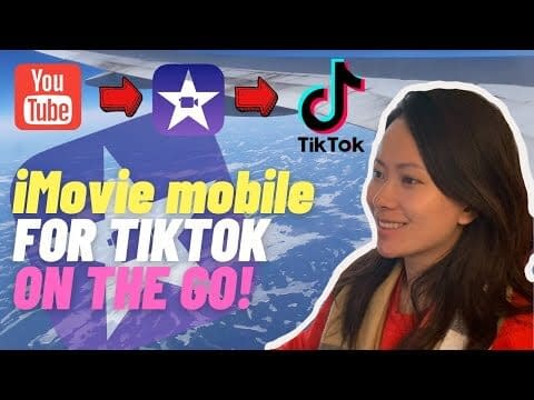 Cómo editar vídeos de TikTok con iMovie Mobile (en 3 sencillos pasos)