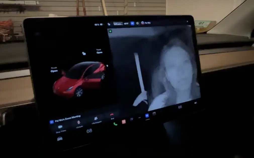 How to use Zoom Video Calls in Your Tesla