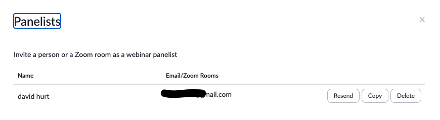 Zoom Webinar Tips: Add panelists