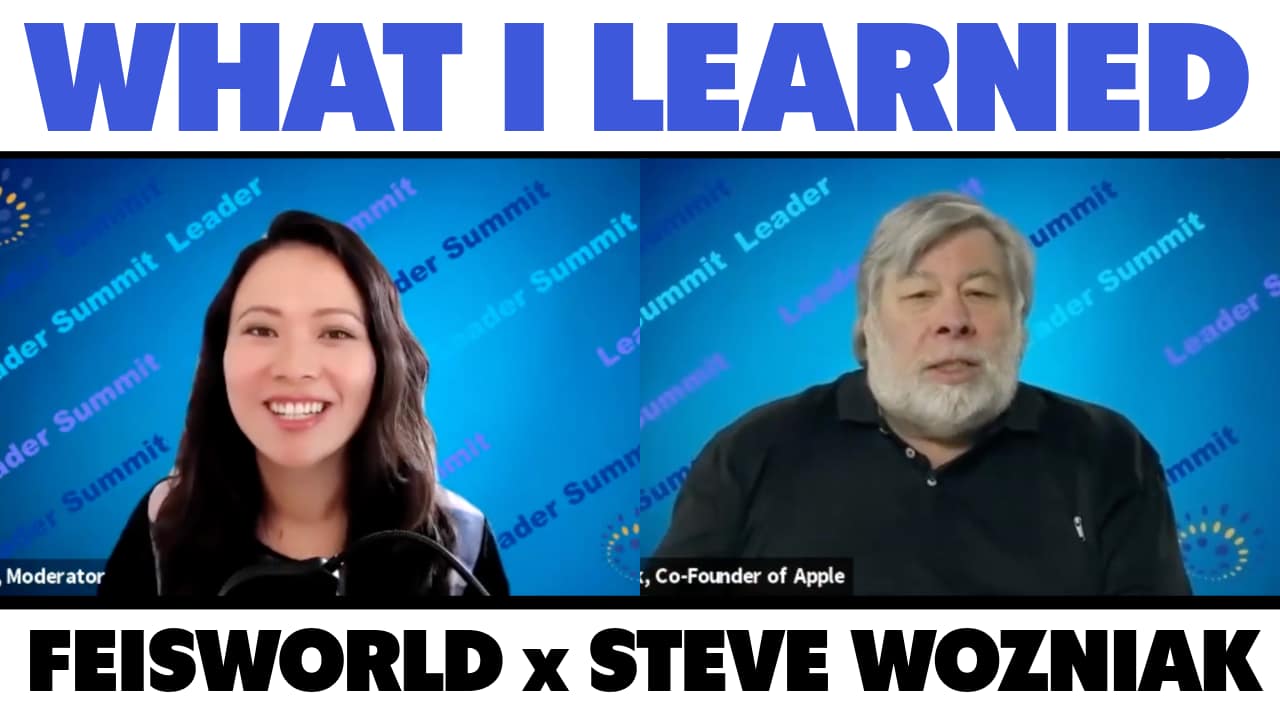Fei Wu and Steve Wozniak