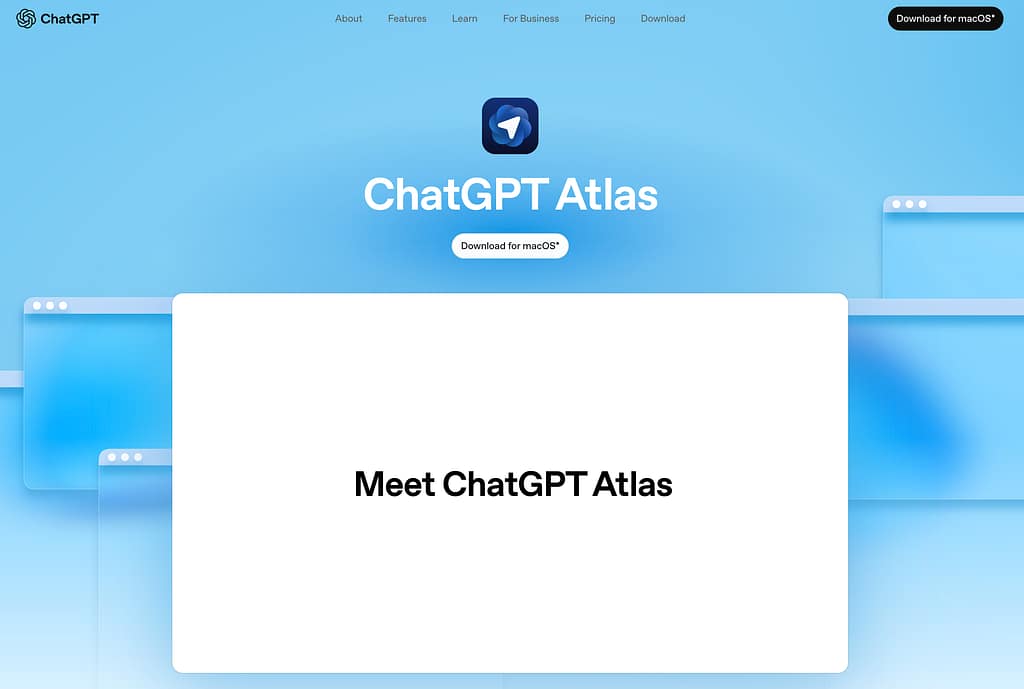ChatGPT Atlas: the new AI browser by OpenAI