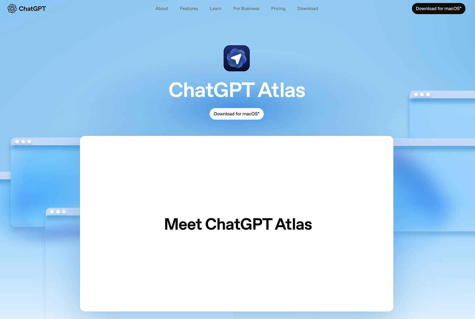 chatGPT Atlas: the new AI browser by ChatGPT